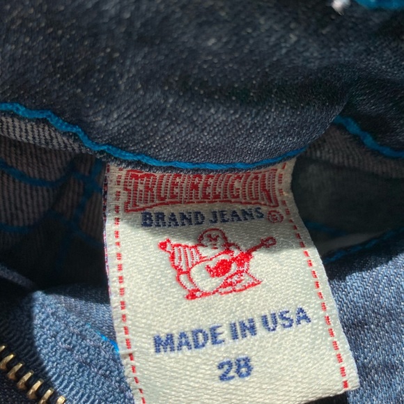 TRUE RELIGION World Tour Capri Jeans - Picture 3 of 4